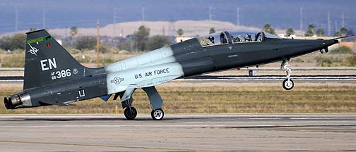 Northrop T-38A-65 Talon 66-4386 of the 90th Fighter Training Squadron Boxin' Bears, Mesa Gateway Airport, March 9, 2012